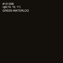 #13100B - Green Waterloo Color Image